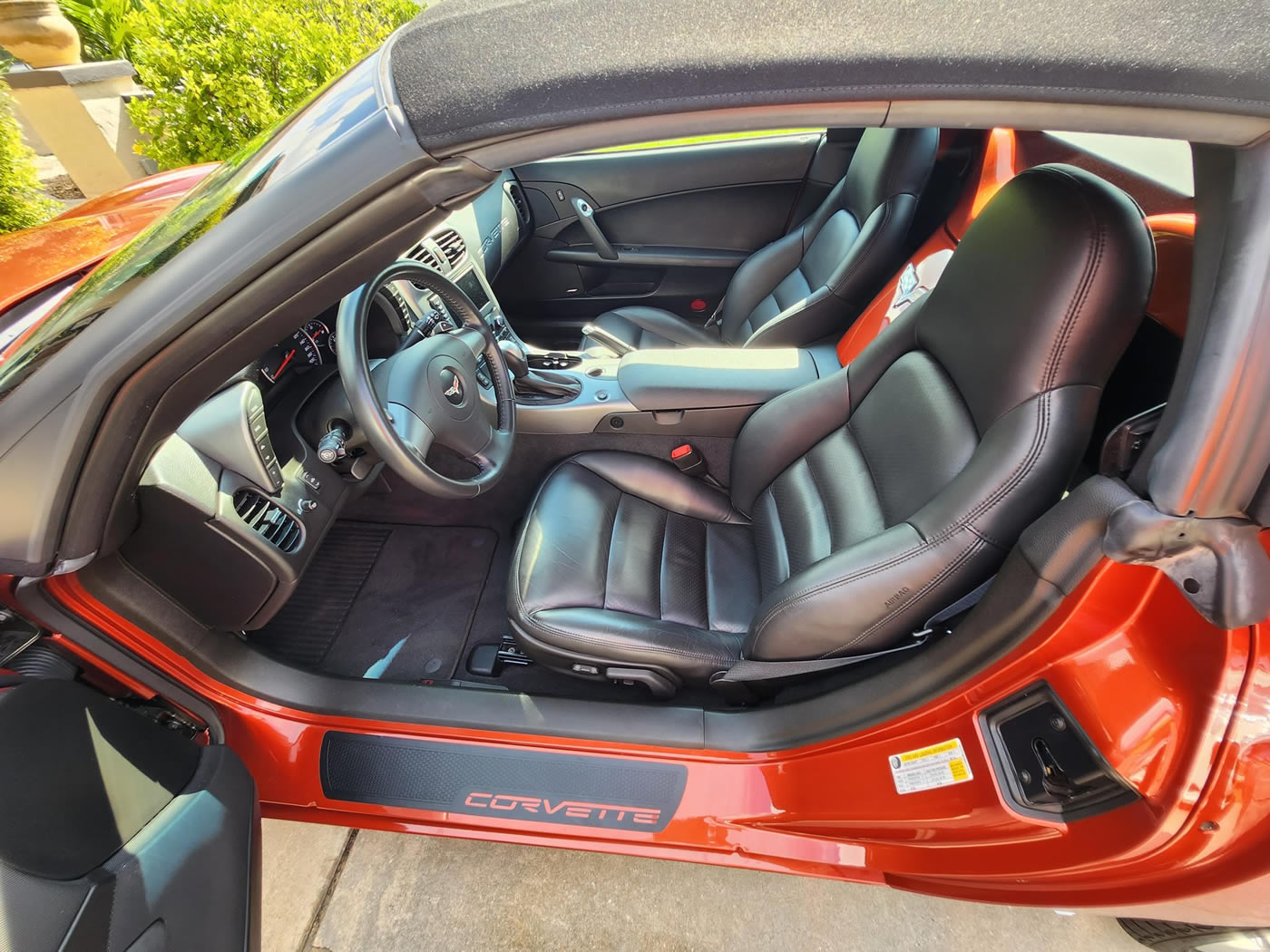 2006 Corvette 3LT Convertible in Daytona Sunset Orange Metallic