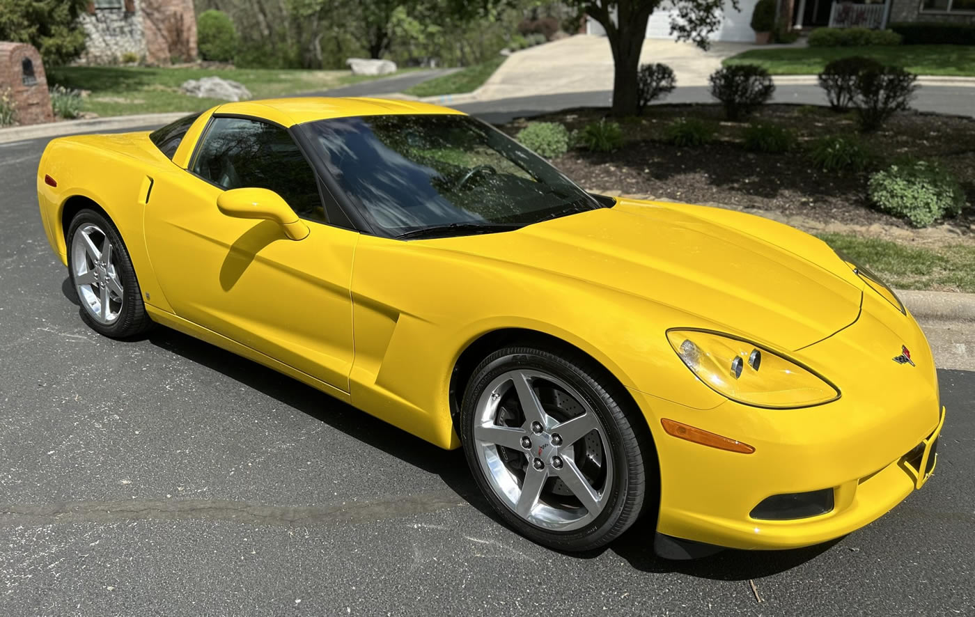 2006 Corvette Coupe in Velocity Yellow