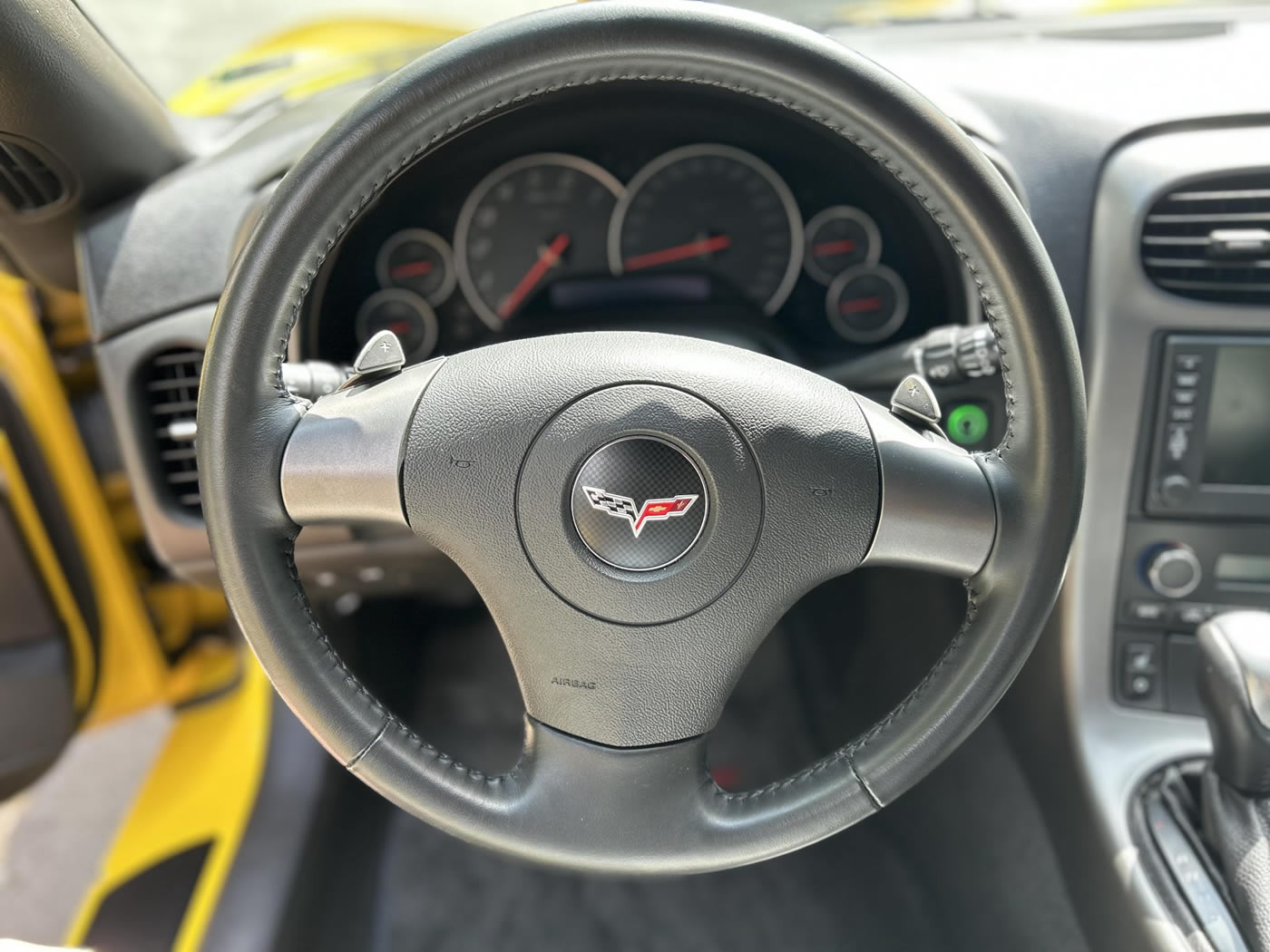 2006 Corvette Coupe in Velocity Yellow