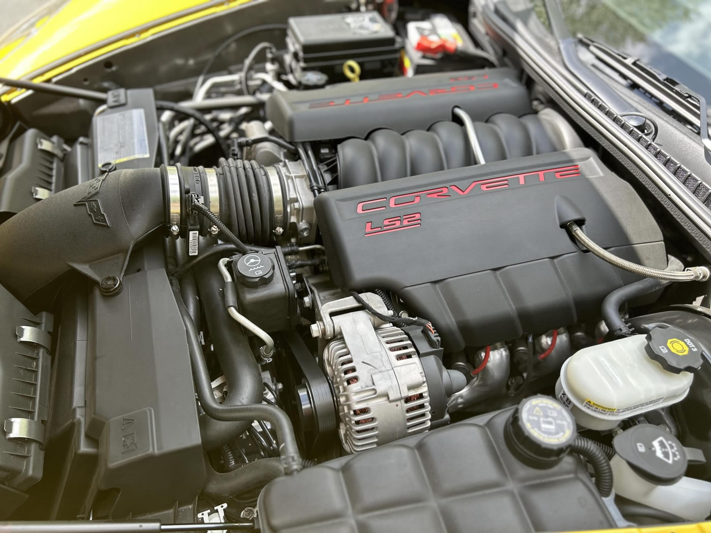 2006 Corvette Coupe in Velocity Yellow