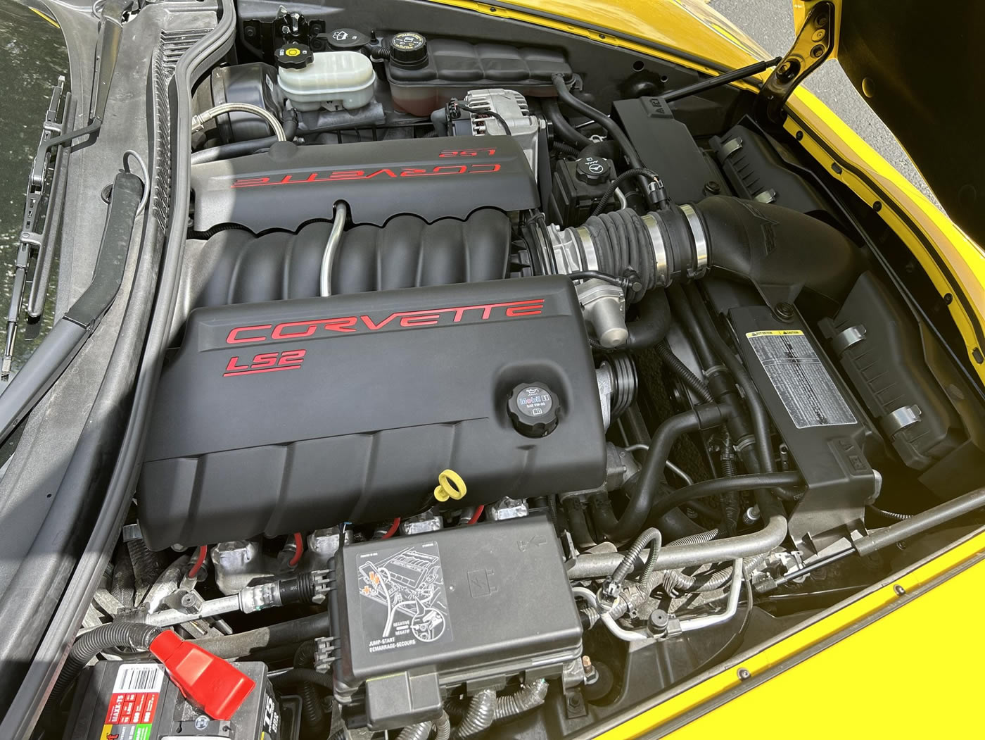 2006 Corvette Coupe in Velocity Yellow