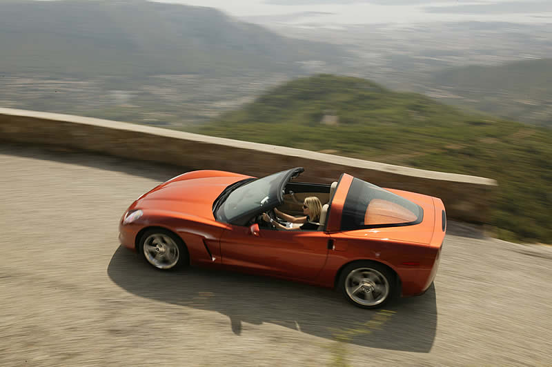 2006 Corvette - Top View