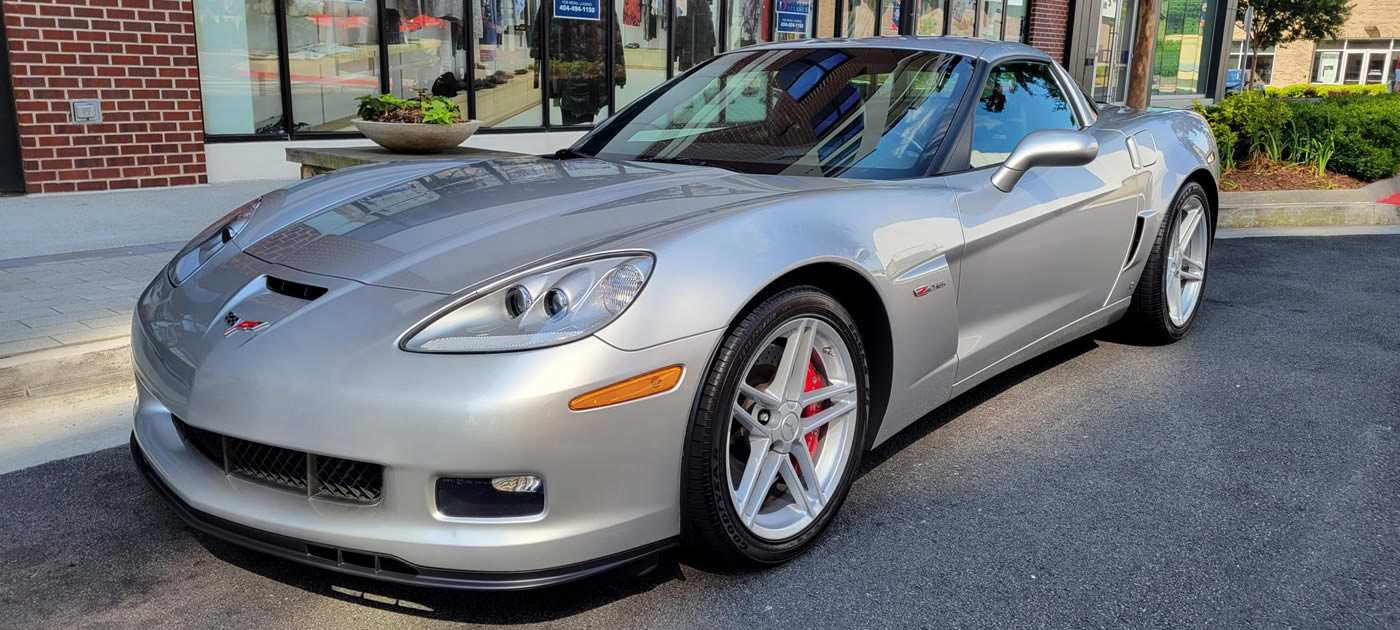 2006 Corvette Z06 2LZ in Machine Silver Metallic