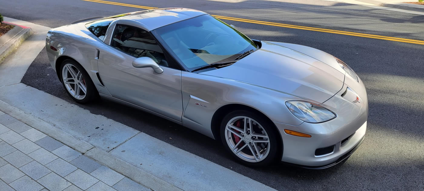 2006 Corvette Z06 2LZ in Machine Silver Metallic