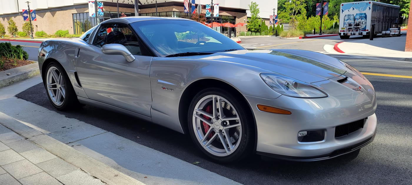 2006 Corvette Z06 2LZ in Machine Silver Metallic