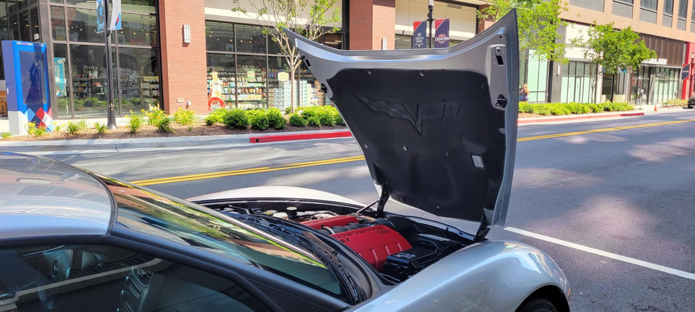 2006 Corvette Z06 2LZ in Machine Silver Metallic