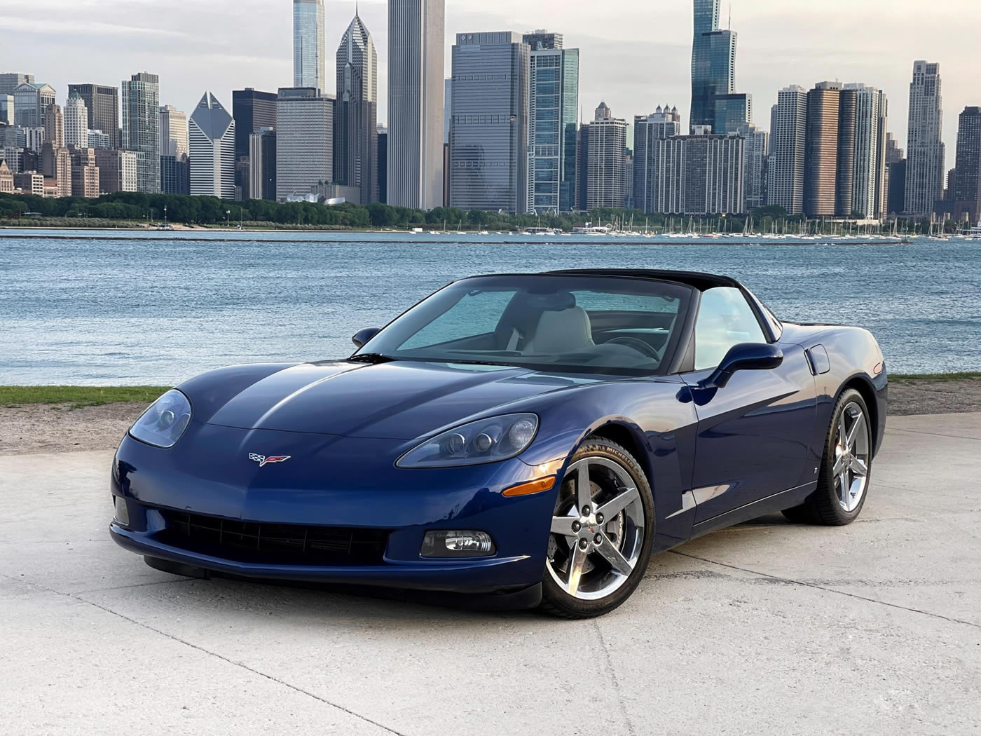 2006 Corvette Z51 Coupe 6-Speed in Le Mans Blue Metallic