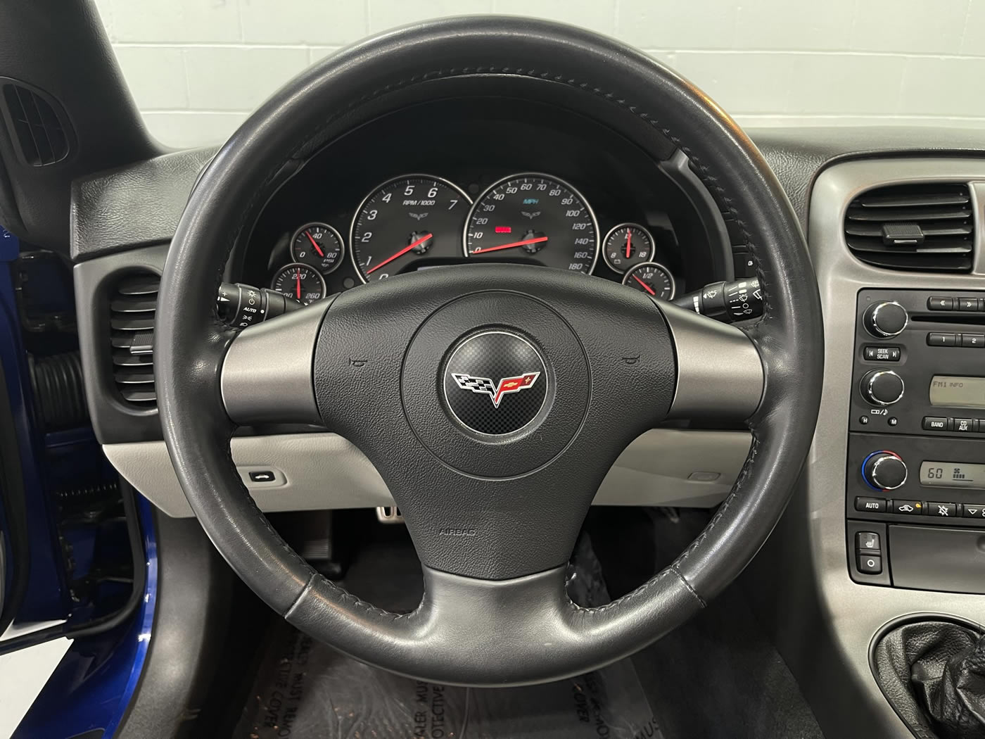 2006 Corvette Z51 Coupe 6-Speed in Le Mans Blue Metallic