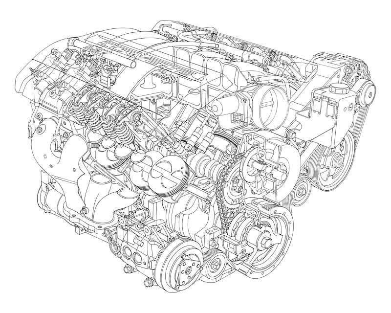 2006 LS7 Engine
