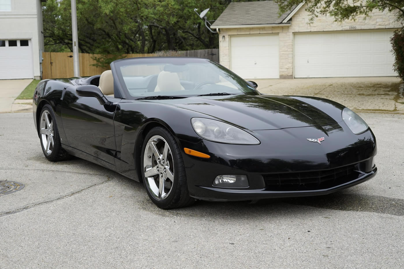 2007 Corvette Convertible in Black