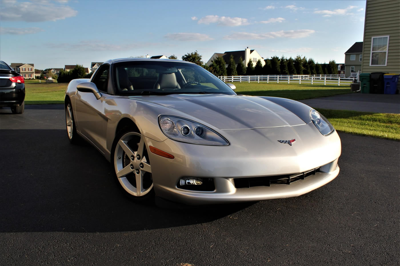 2007 Corvette Coupe in Machine Silver Metallic