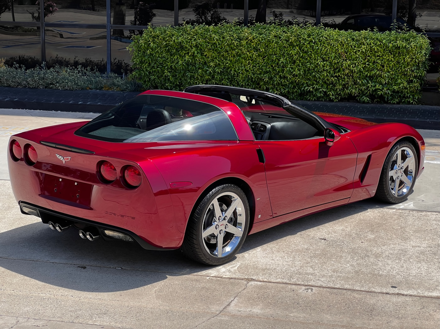 2007 Corvette Coupe in Monterey Red