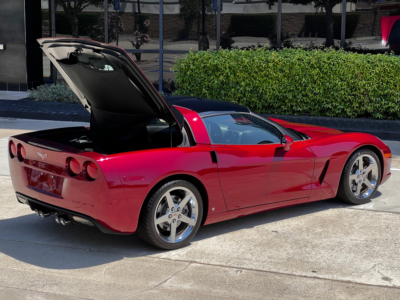 2007 Corvette Coupe in Monterey Red