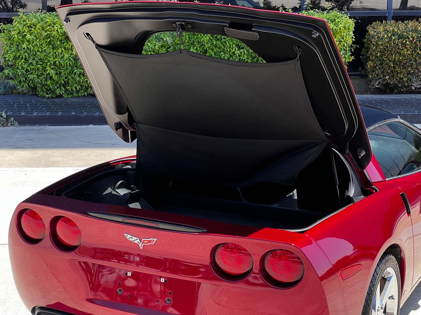 2007 Corvette Coupe in Monterey Red