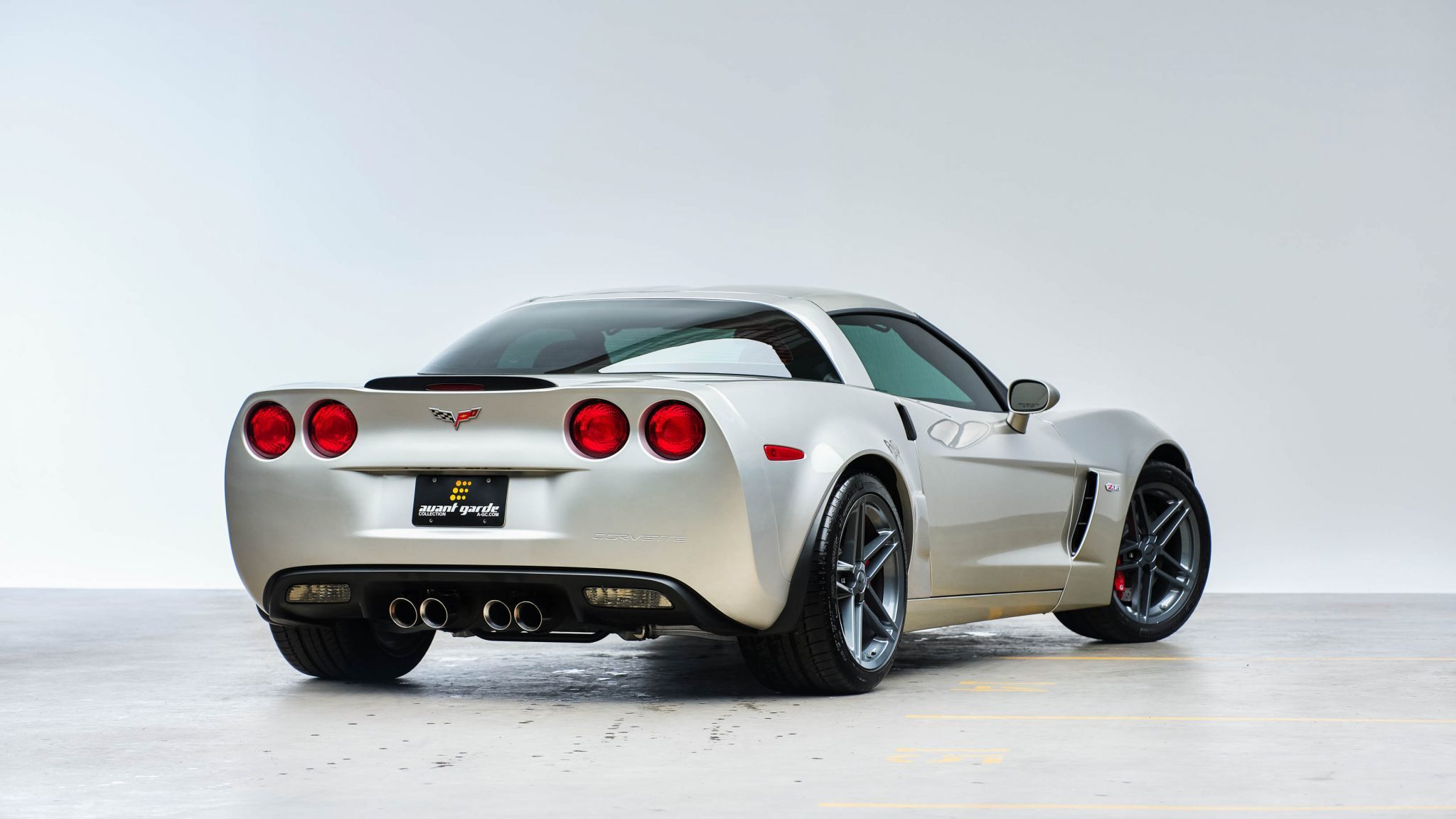 2007 Corvette Z06 in Machine Silver Metallic