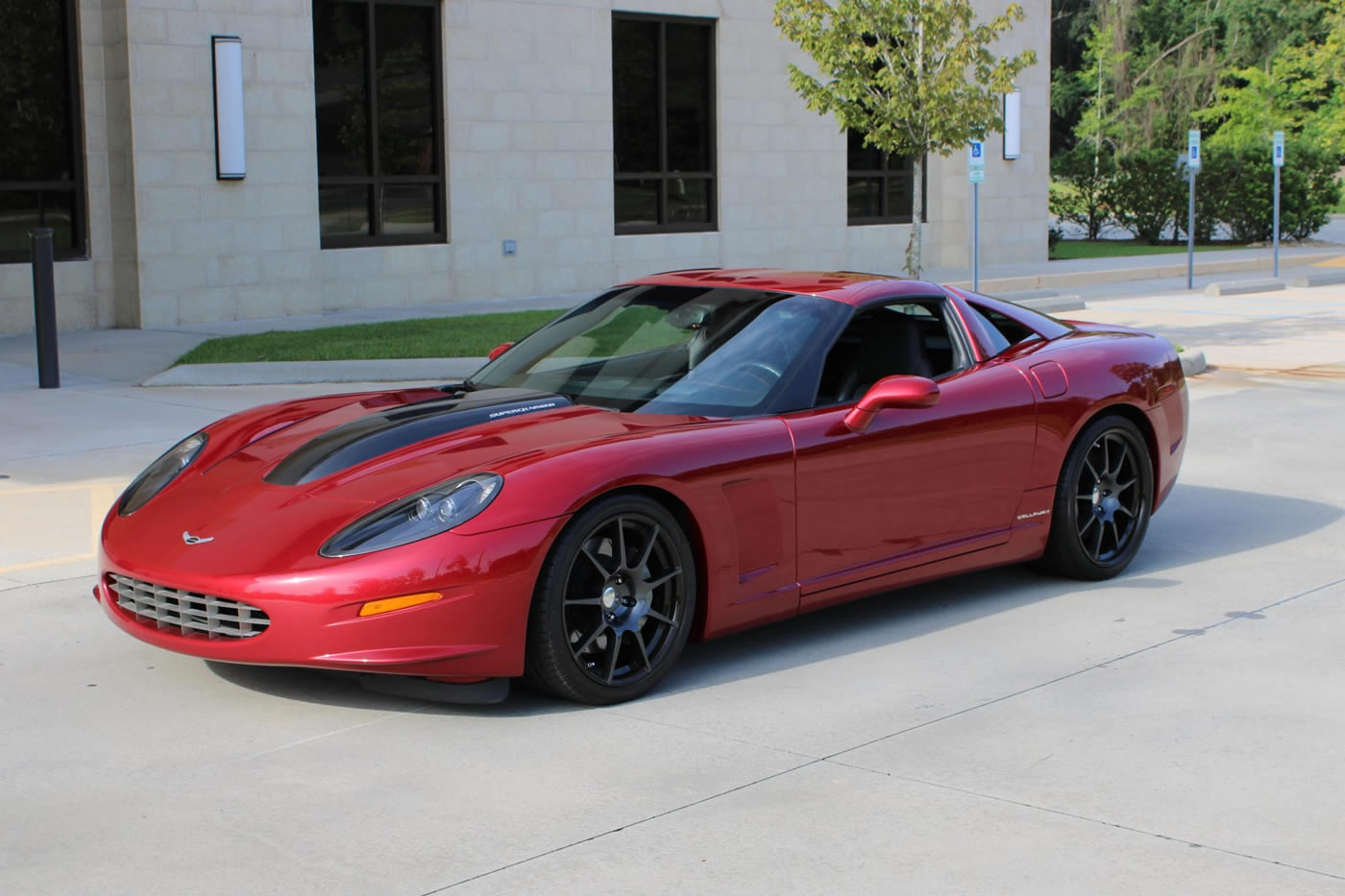 2008 Corvette Callaway C16 Coupe in Crystal Red Metallic