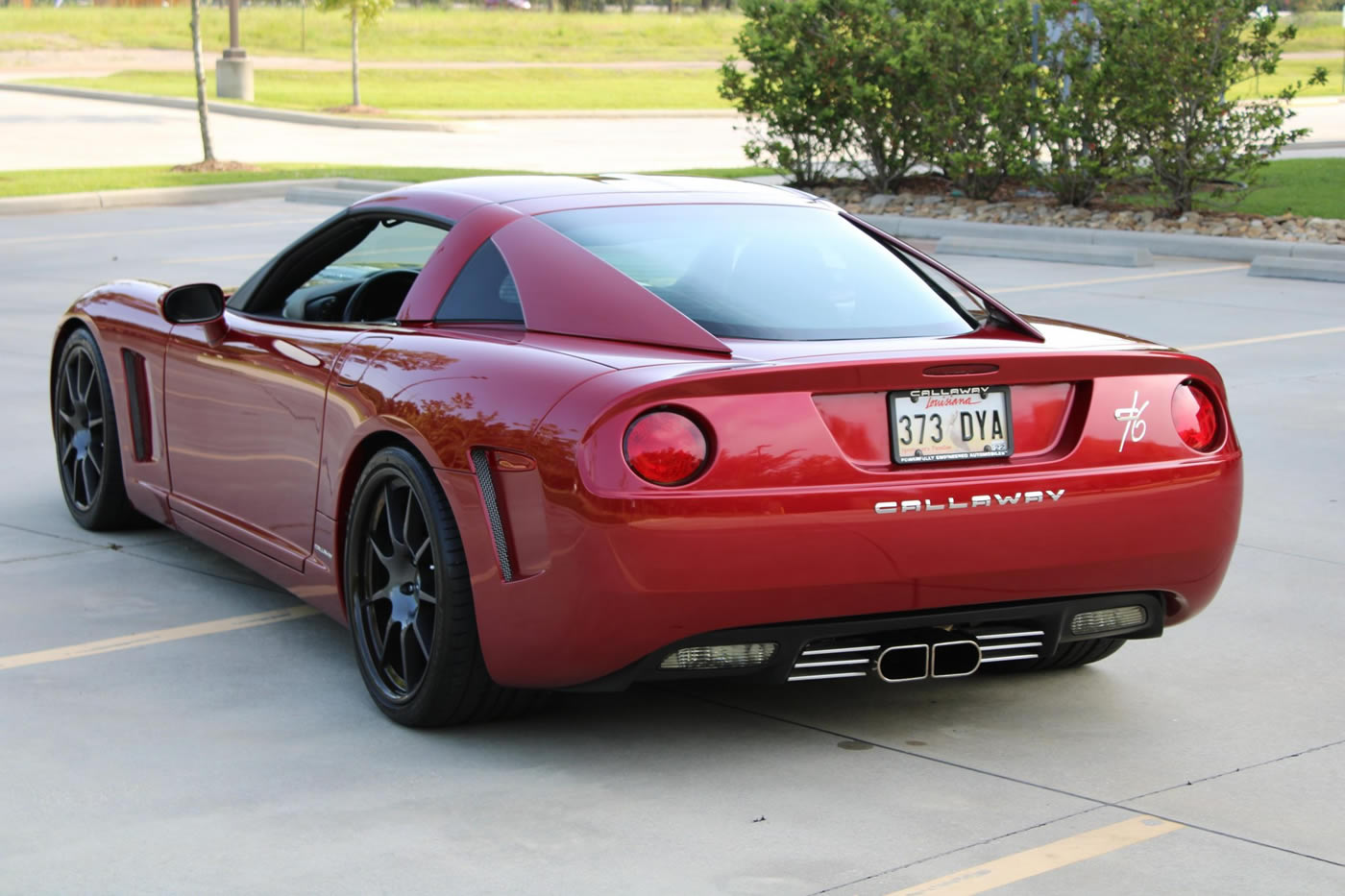 2008 Corvette Callaway C16 Coupe in Crystal Red Metallic