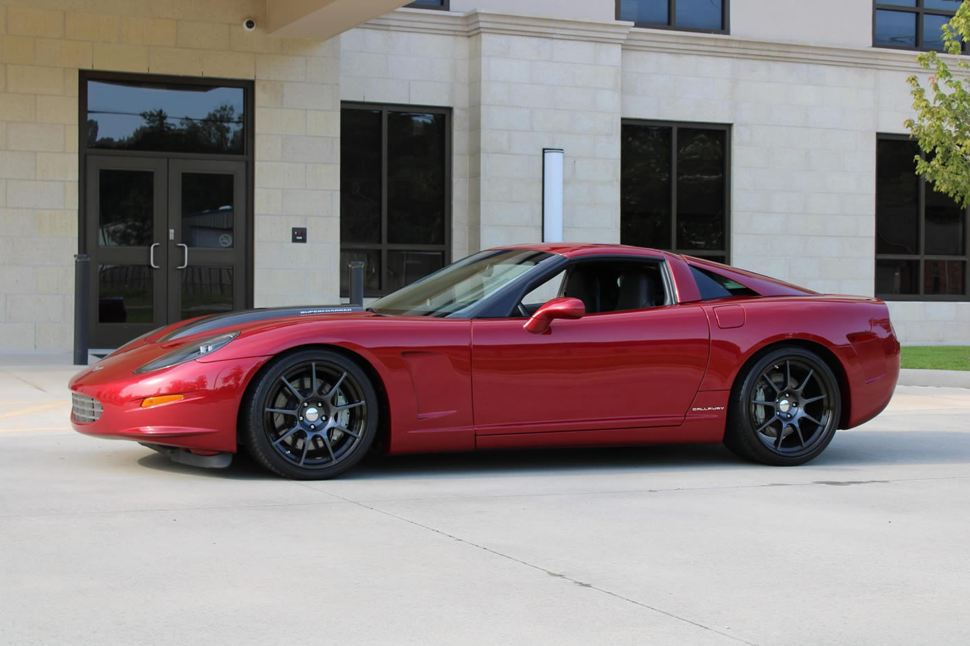 2008 Corvette Callaway C16 Coupe in Crystal Red Metallic