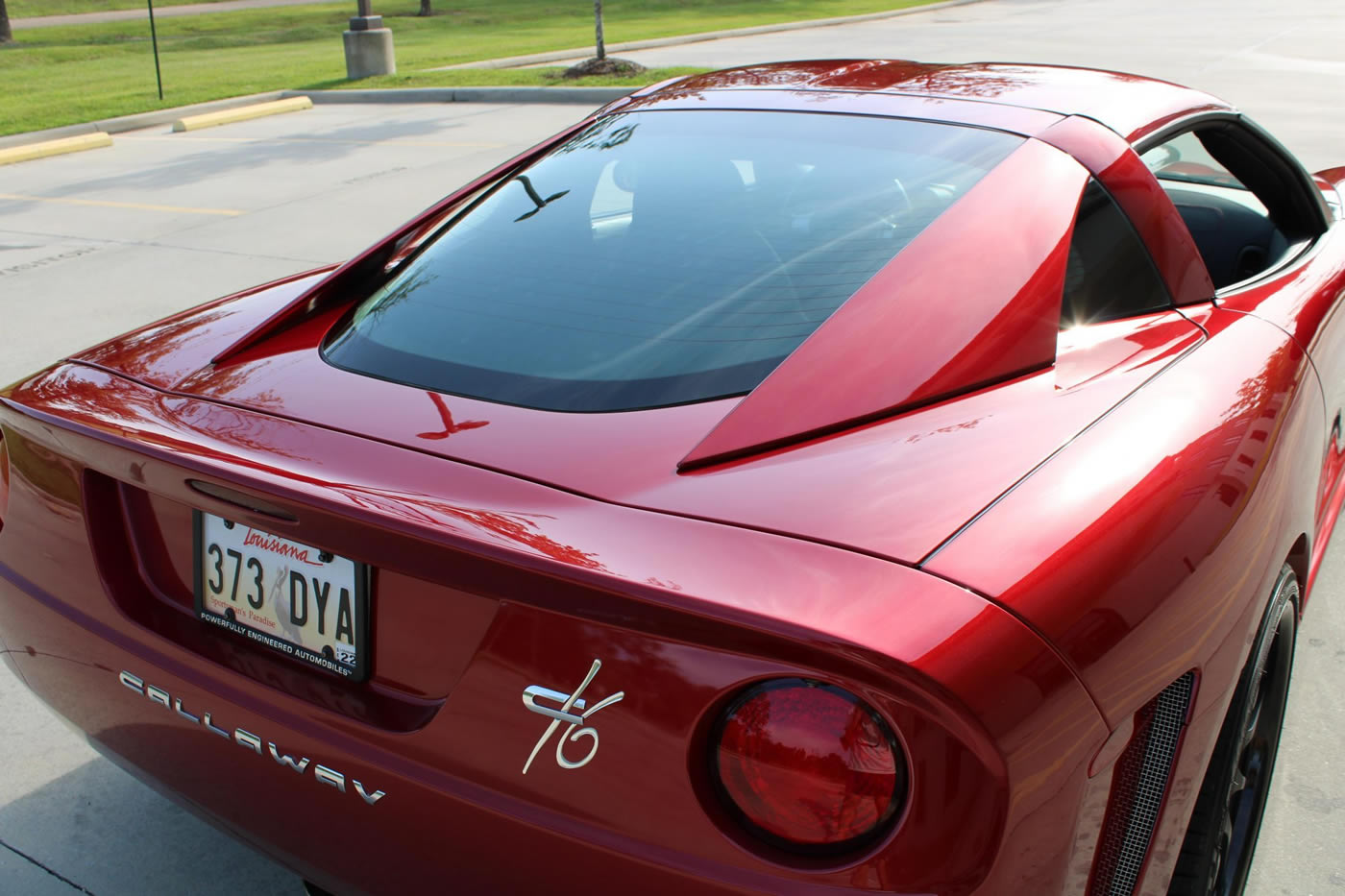 2008 Corvette Callaway C16 Coupe in Crystal Red Metallic