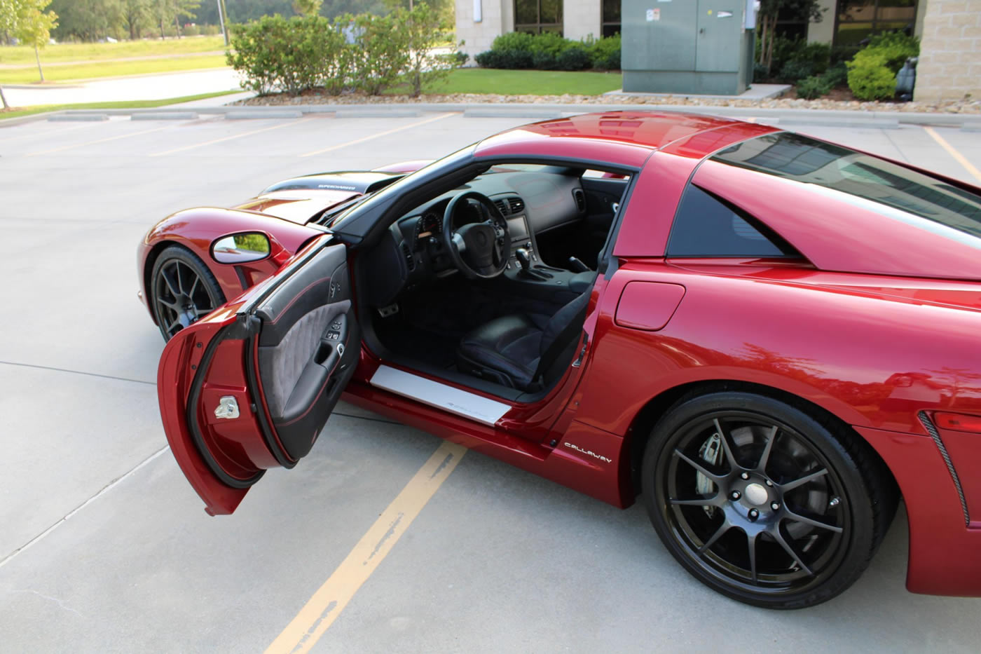 2008 Corvette Callaway C16 Coupe in Crystal Red Metallic