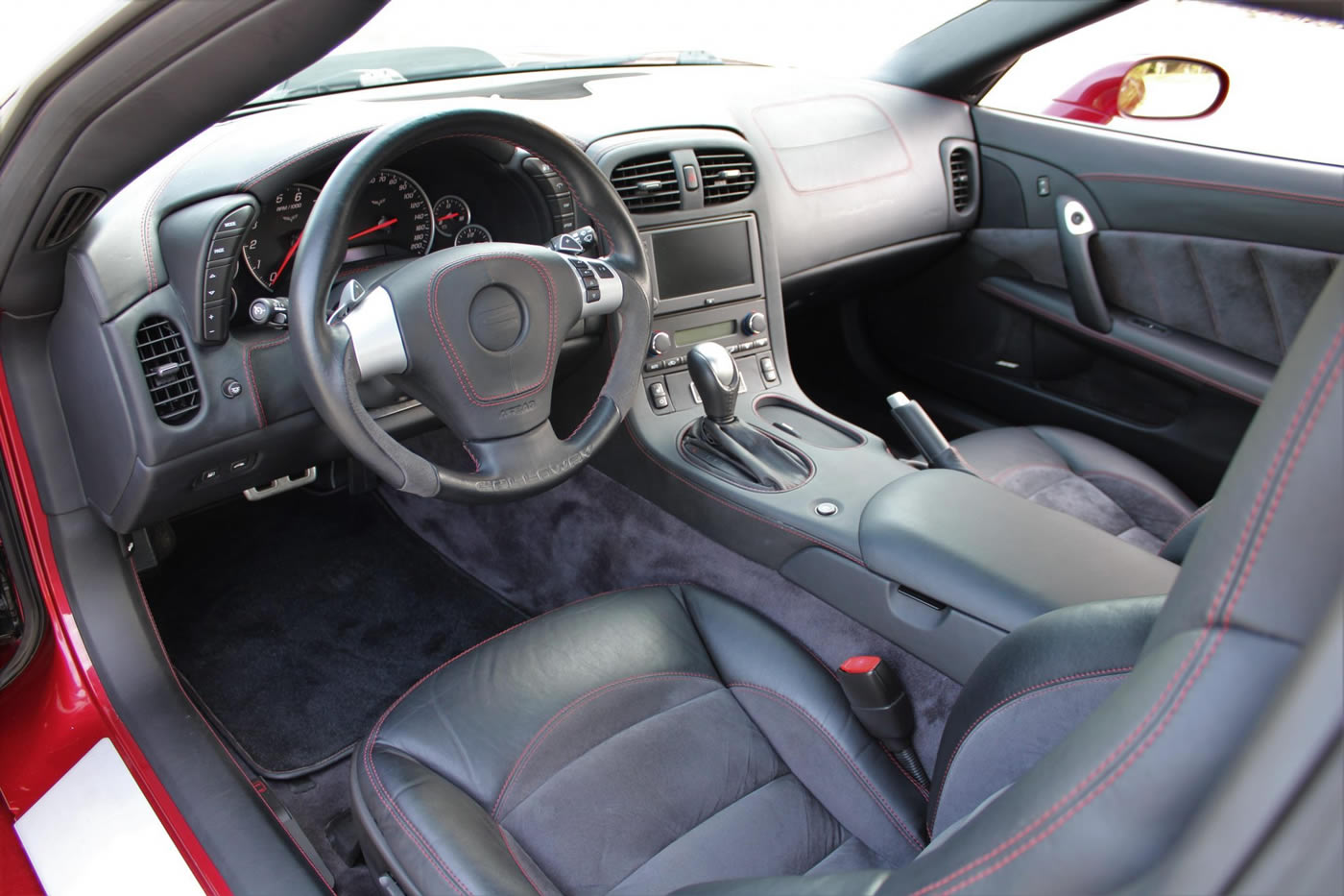 2008 Corvette Callaway C16 Coupe in Crystal Red Metallic