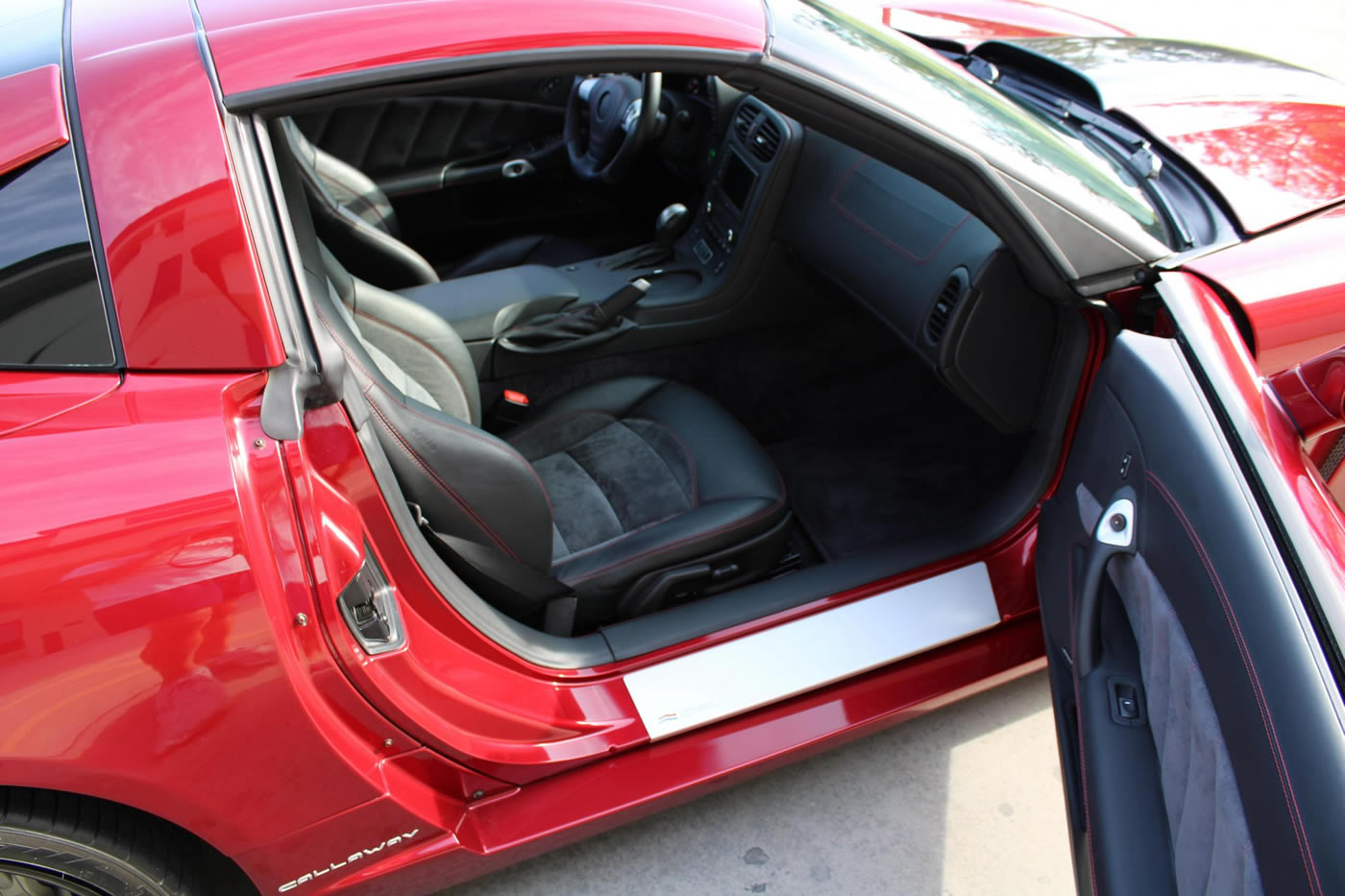 2008 Corvette Callaway C16 Coupe in Crystal Red Metallic