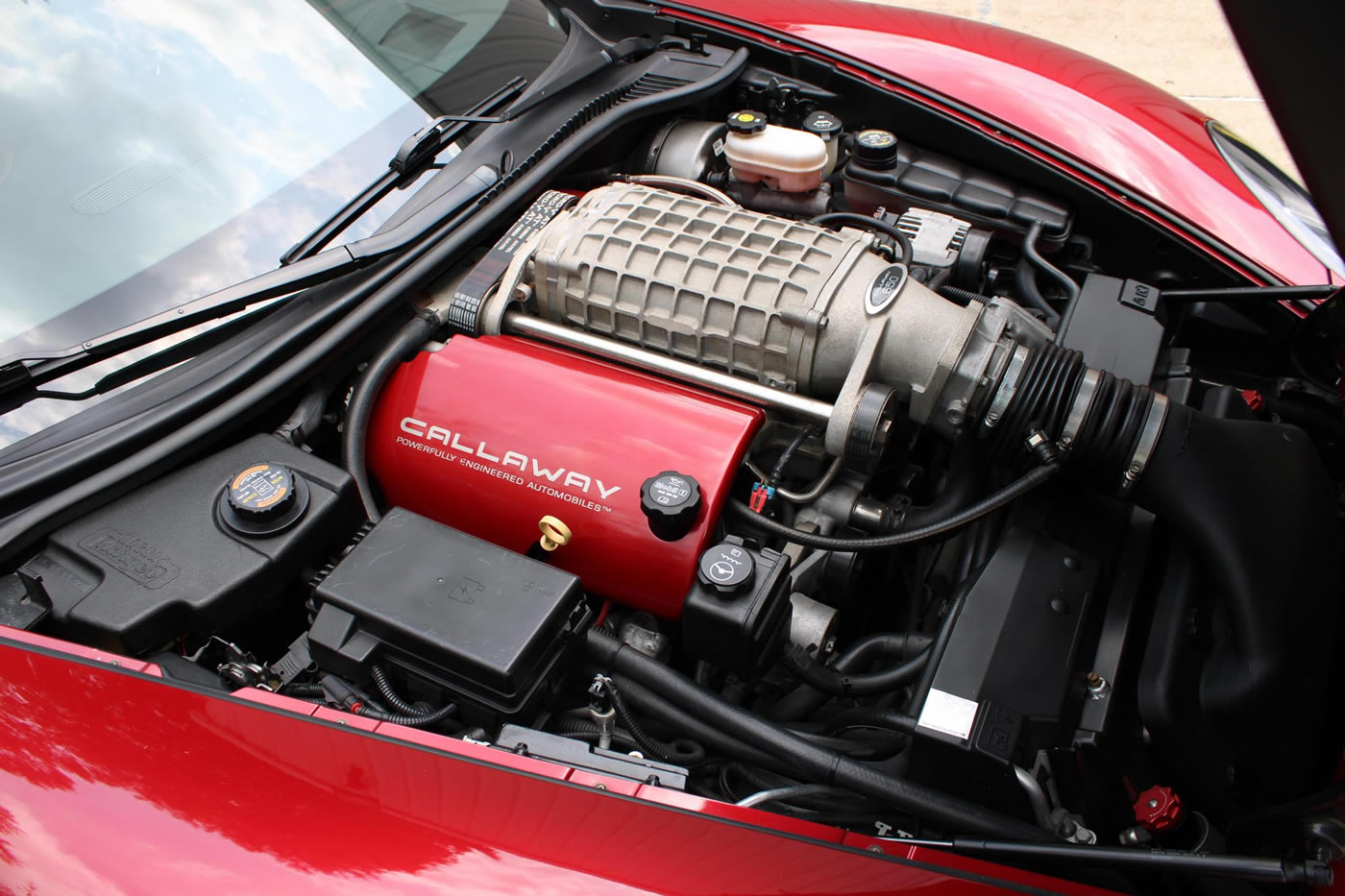 2008 Corvette Callaway C16 Coupe in Crystal Red Metallic