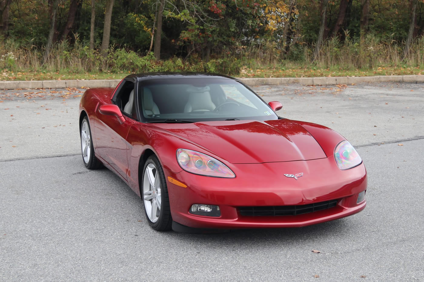 2008 Corvette Coupe in Crystal Red Metallic Tintcoat