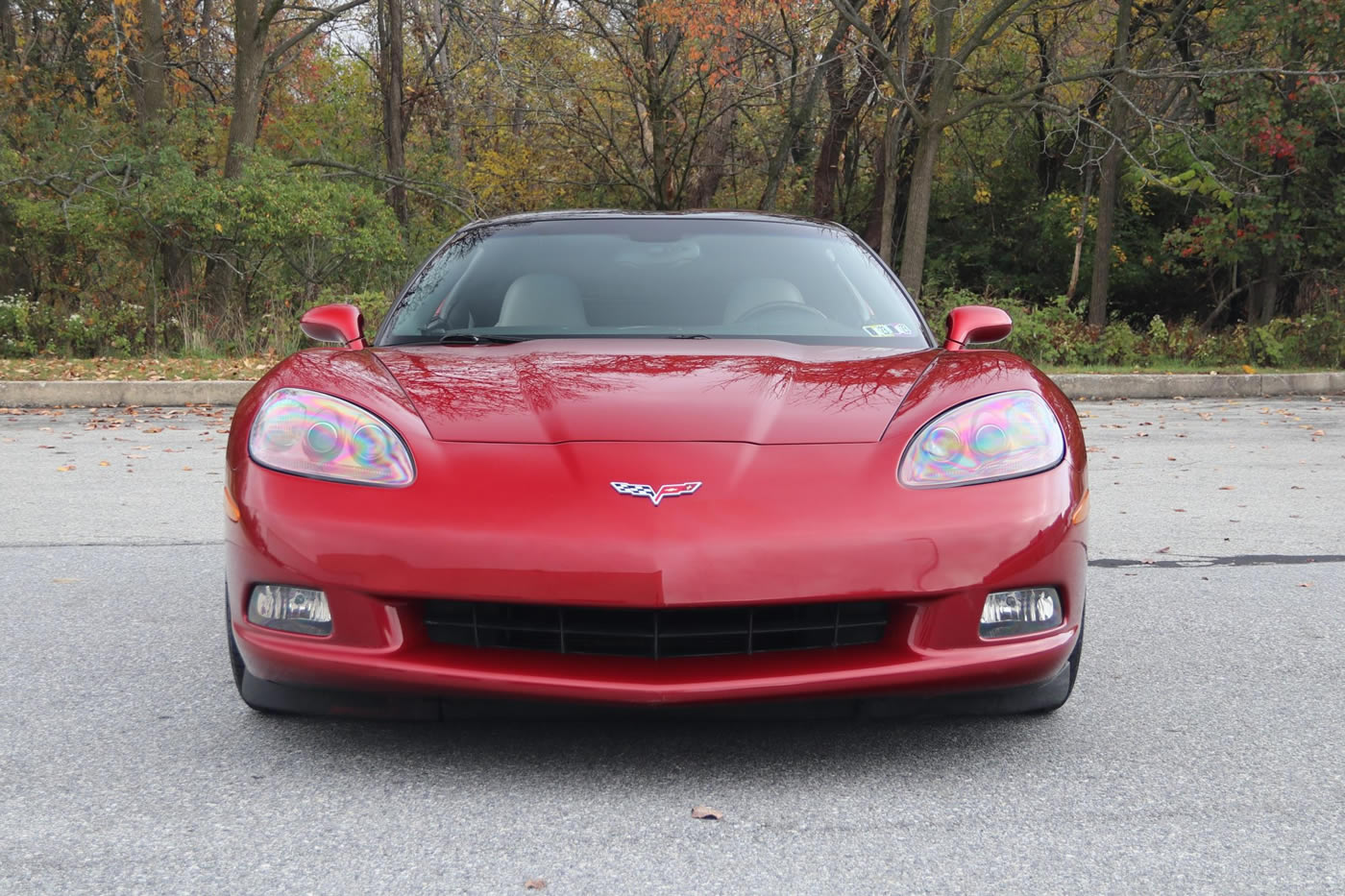 2008 Corvette Coupe in Crystal Red Metallic Tintcoat