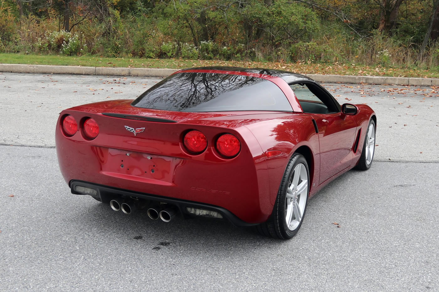 2008 Corvette Coupe in Crystal Red Metallic Tintcoat