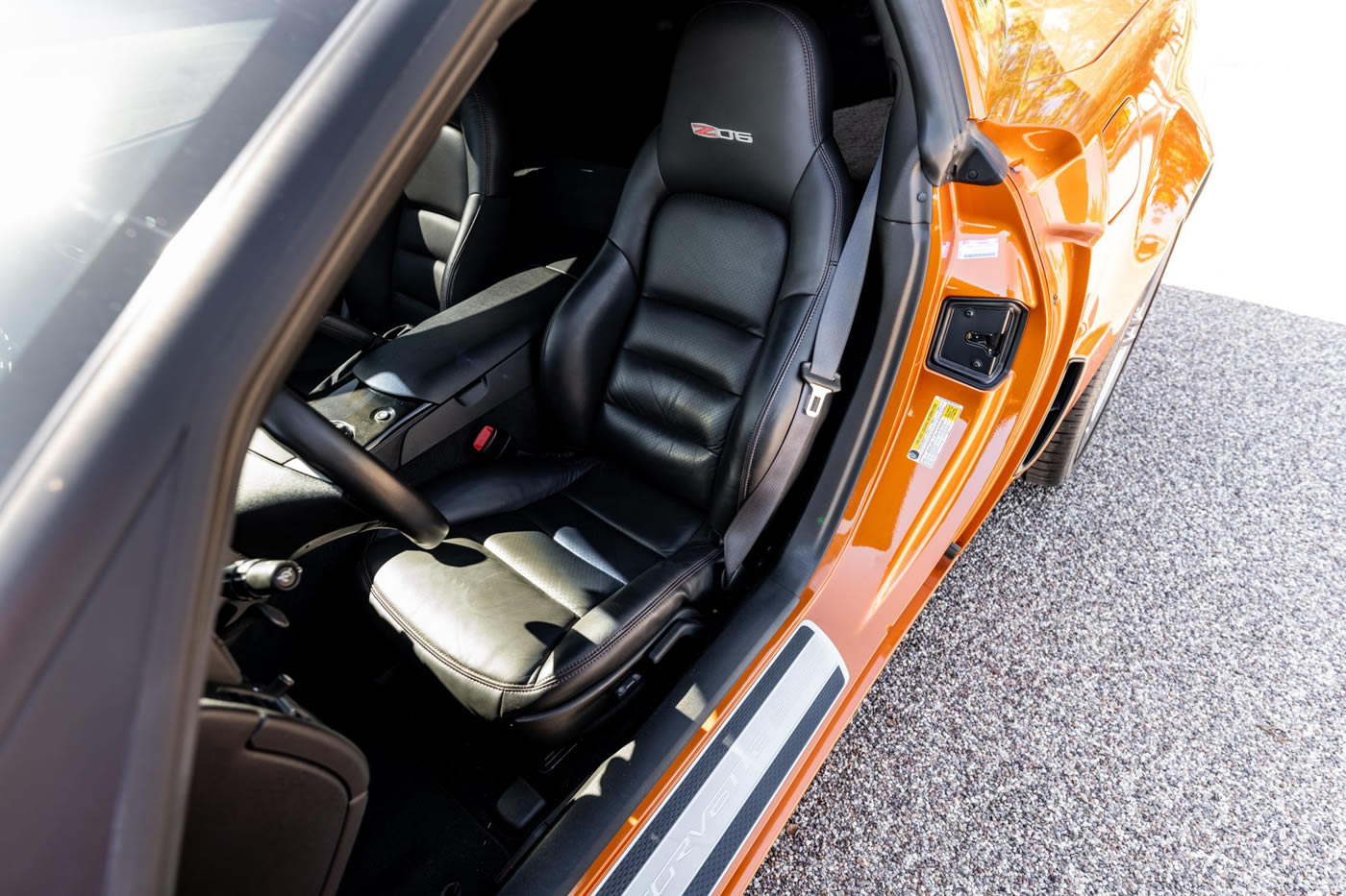 2008 Corvette Z06 in Atomic Orange