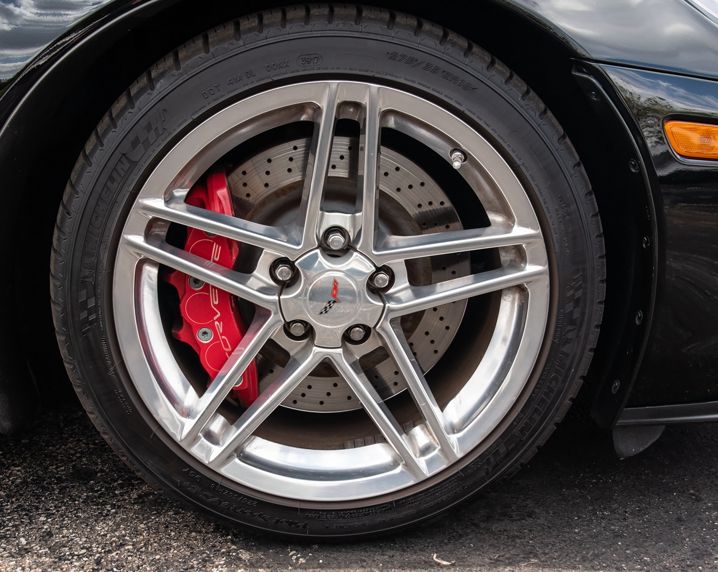 2008 Corvette Z06 in Black