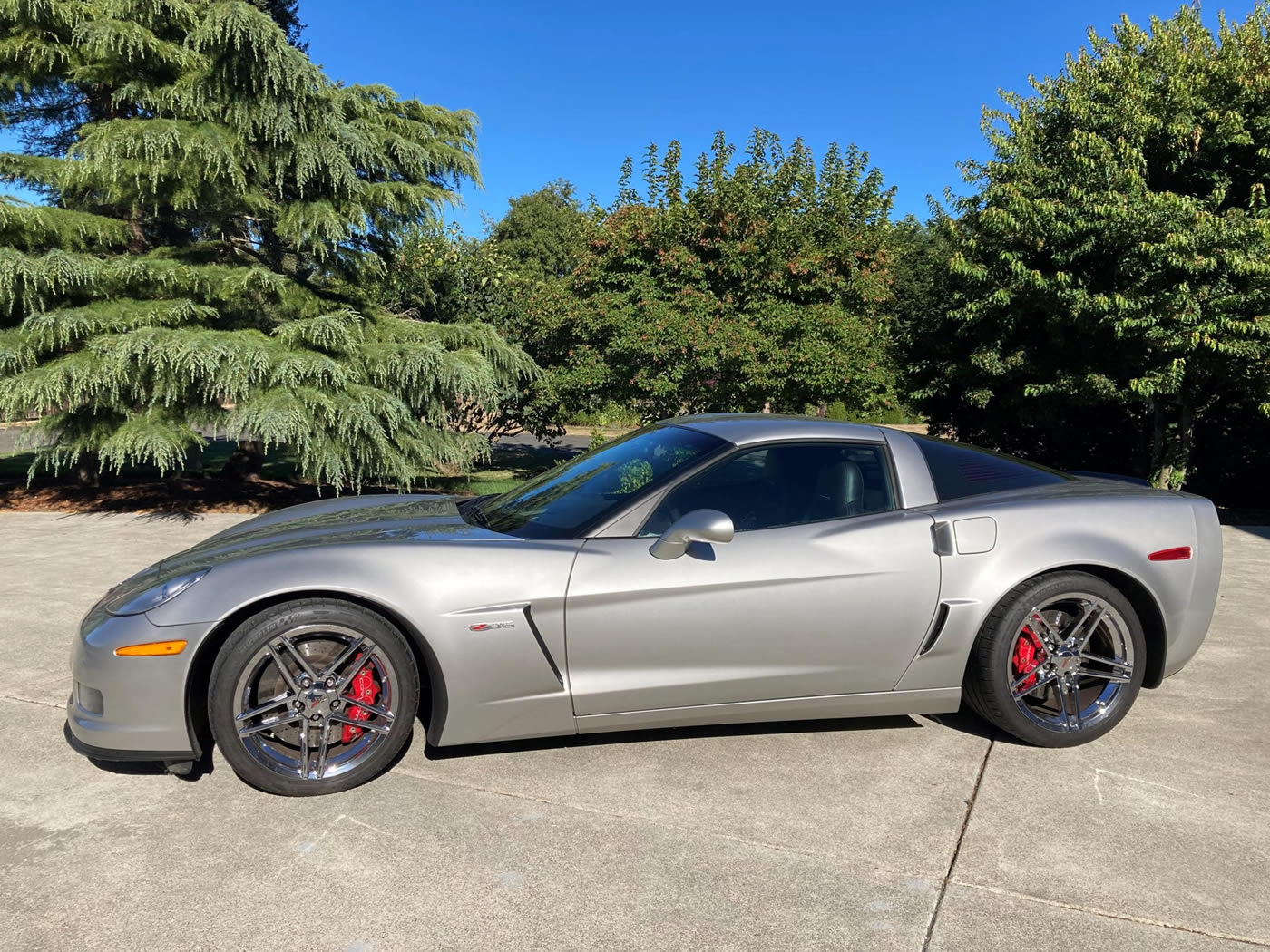 2008 Corvette Z06 in Machine Silver Metallic