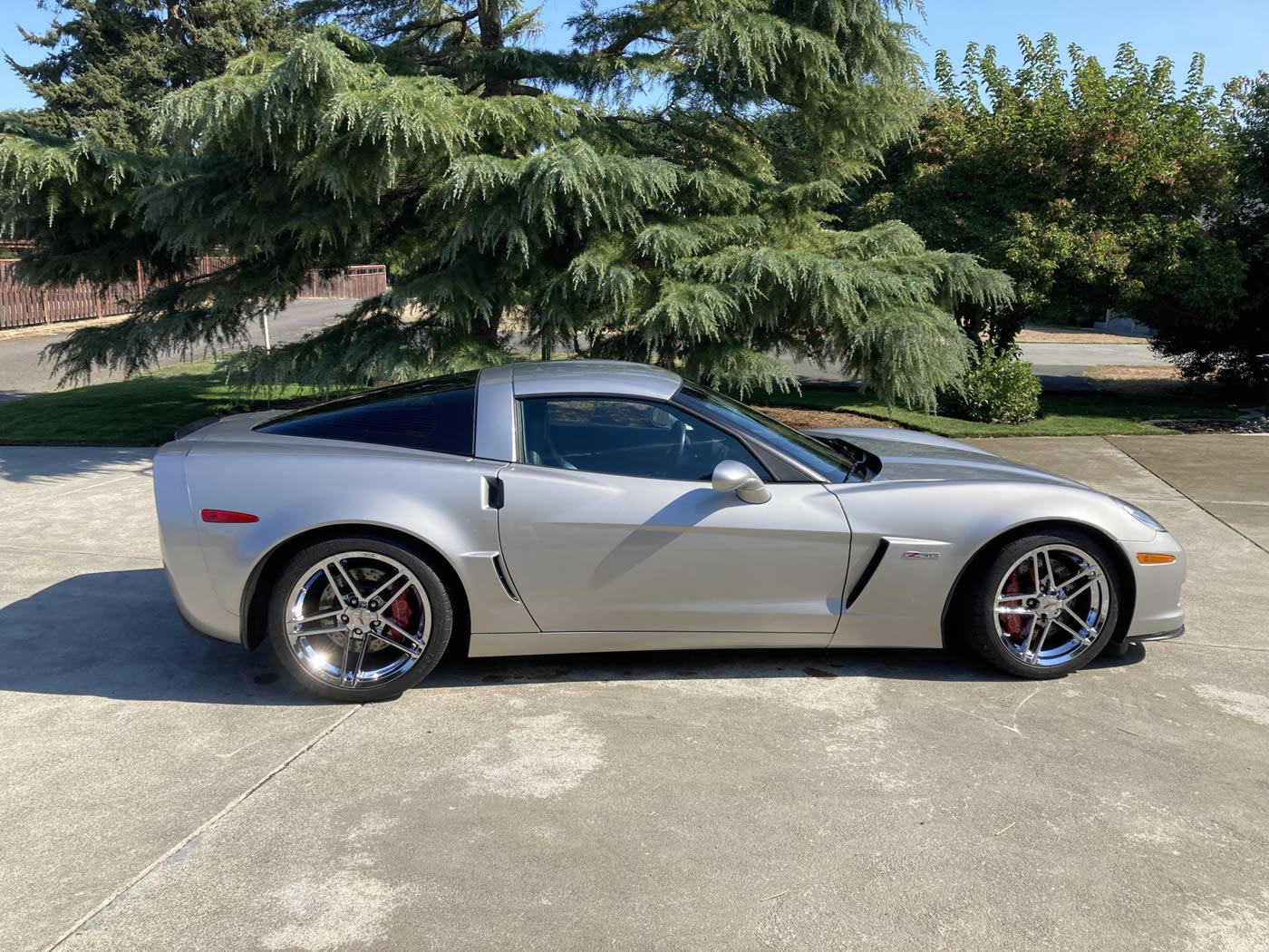 2008 Corvette Z06 in Machine Silver Metallic