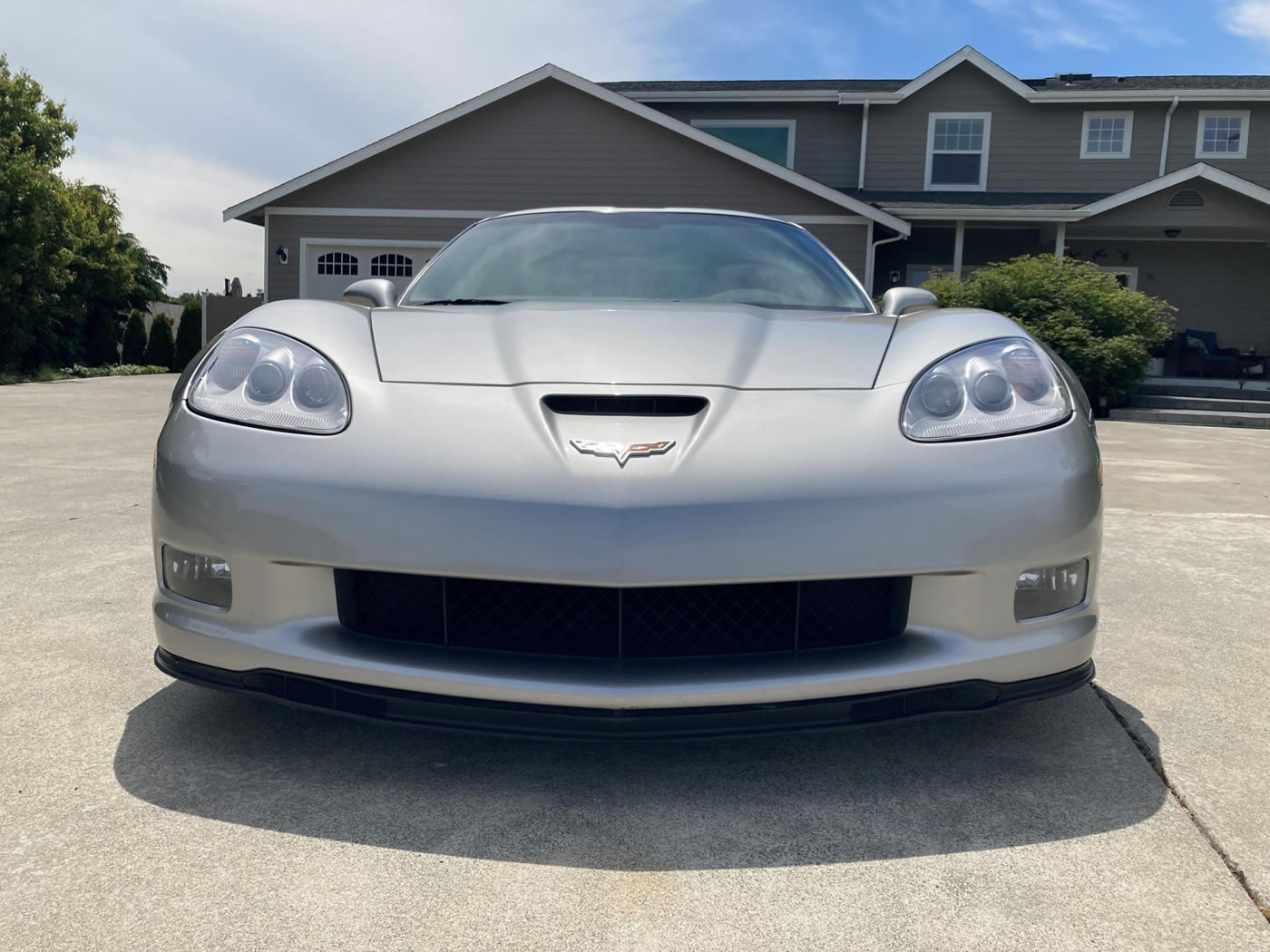 2008 Corvette Z06 in Machine Silver Metallic