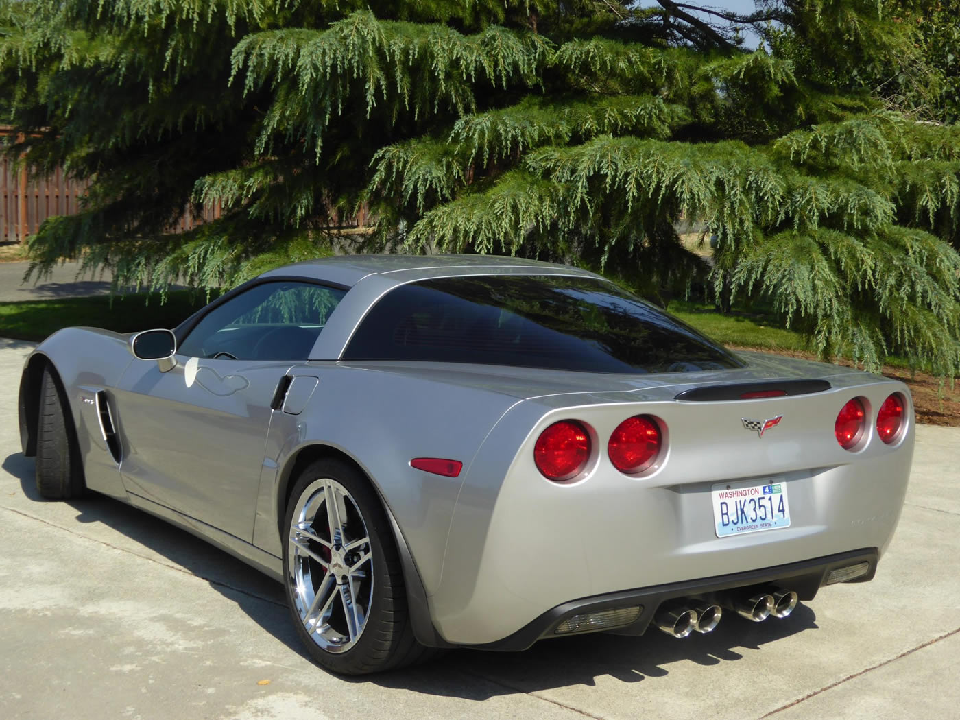 2008 Corvette Z06 in Machine Silver Metallic