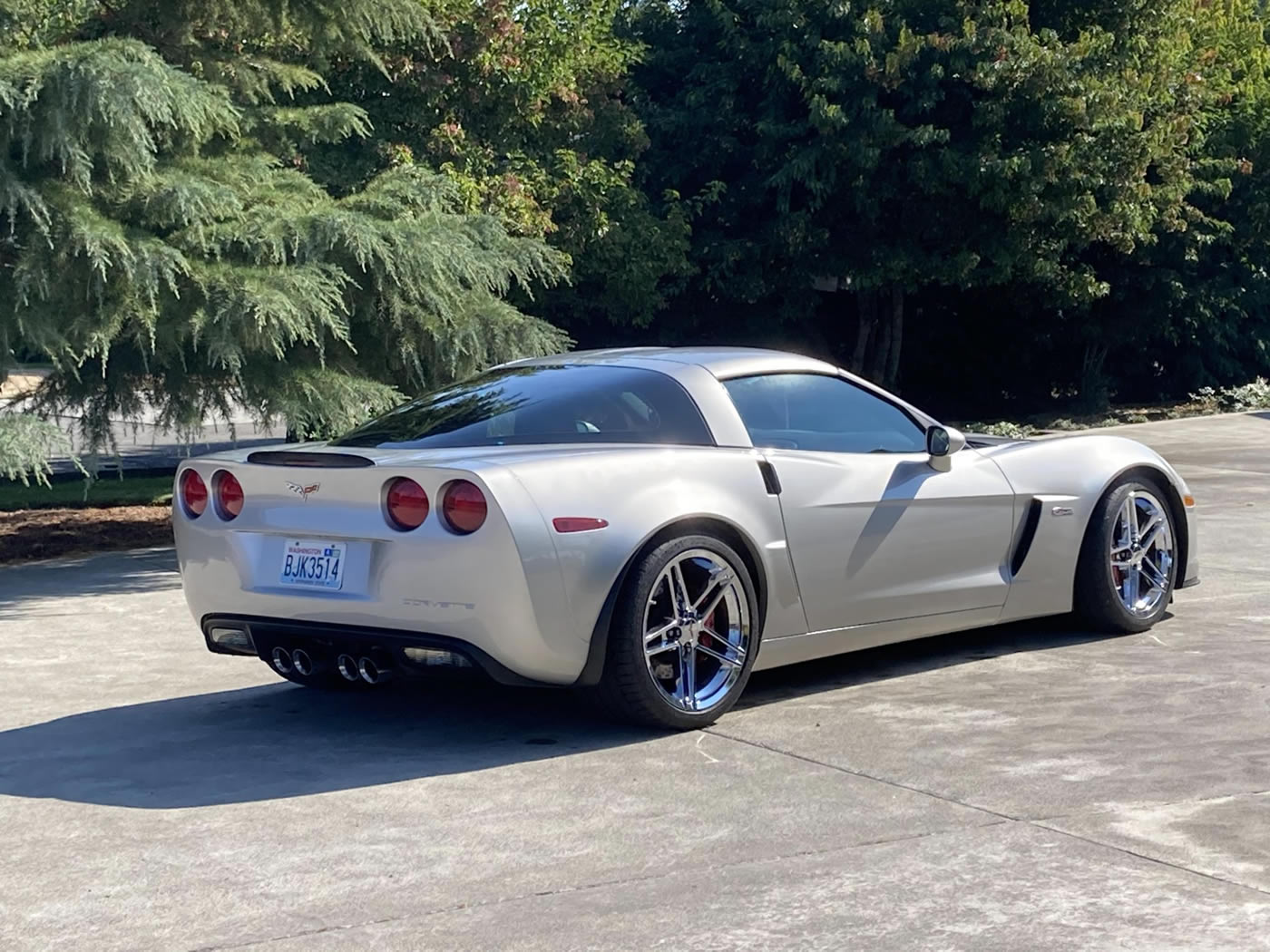 2008 Corvette Z06 in Machine Silver Metallic