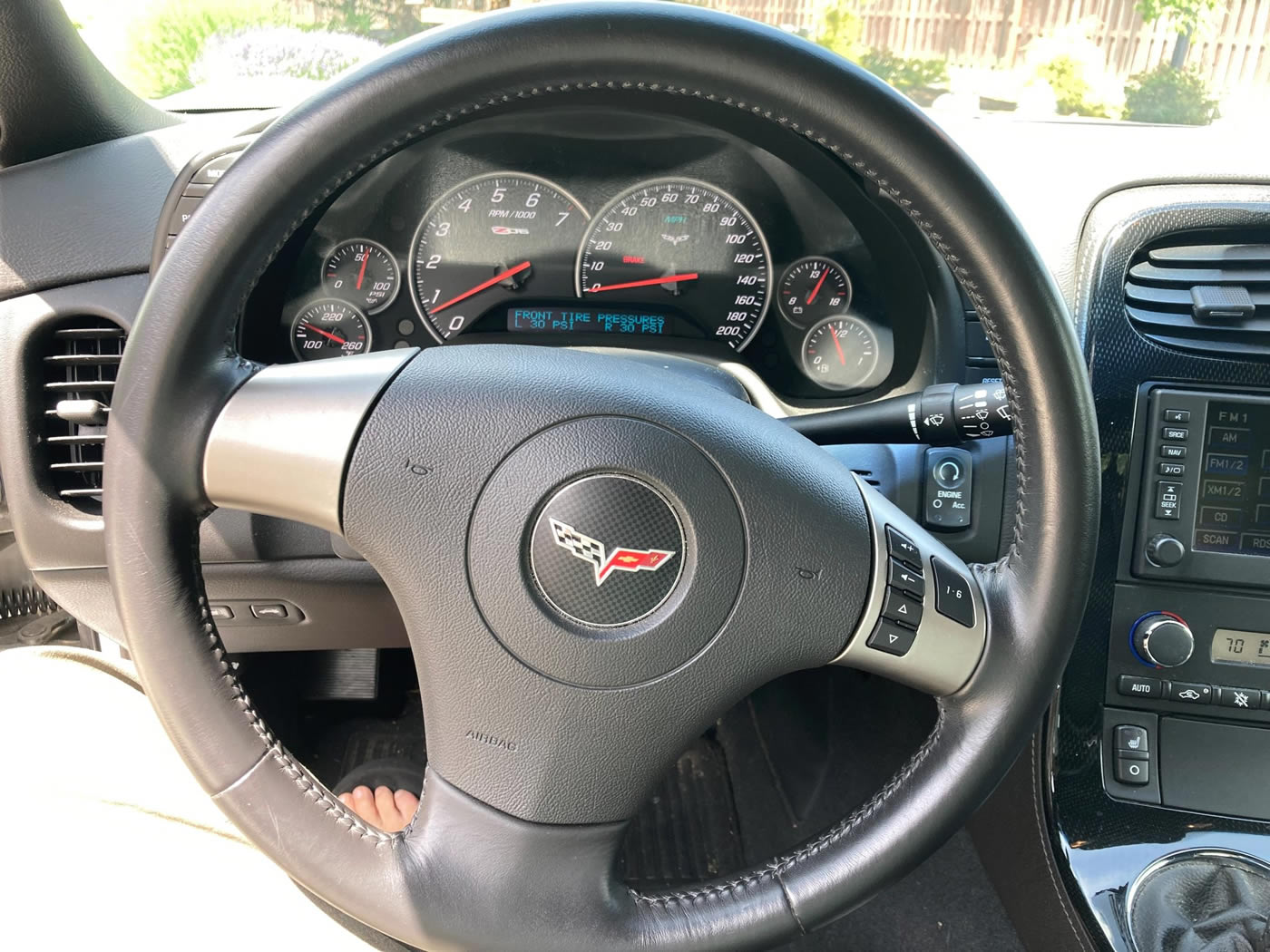 2008 Corvette Z06 in Machine Silver Metallic