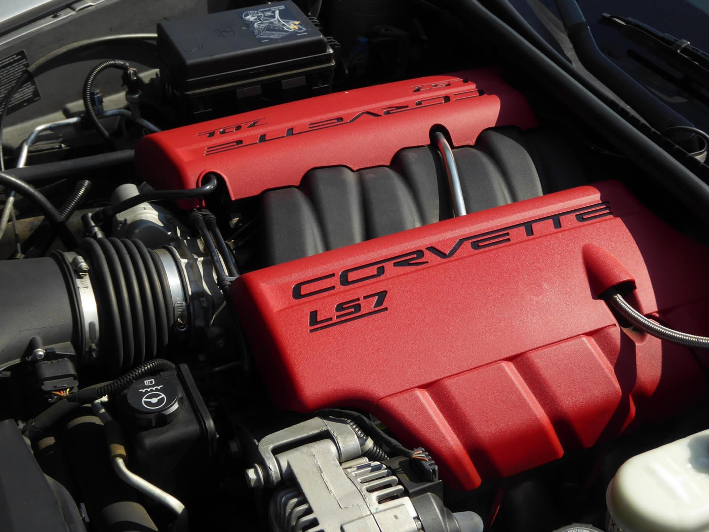 2008 Corvette Z06 in Machine Silver Metallic