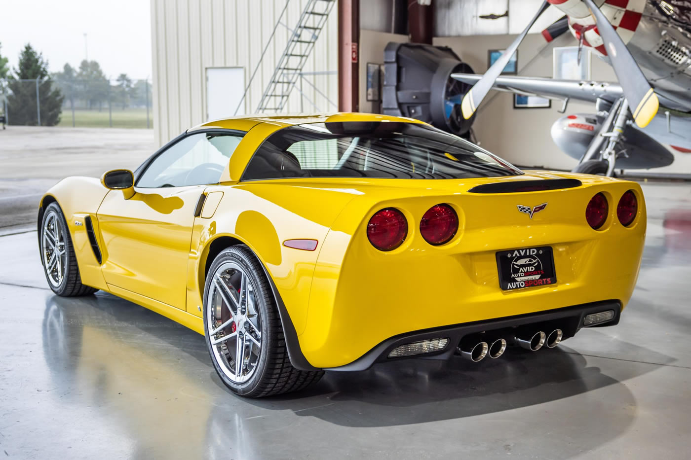 2008 Corvette Z06 in Velocity Yellow