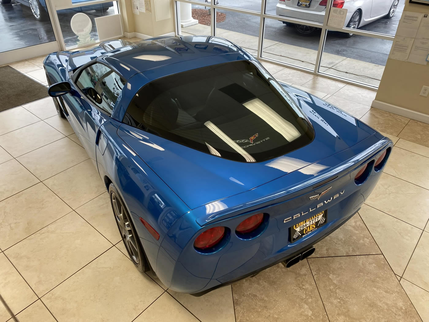 2009 Corvette Callaway SC580 in Jetstream Blue