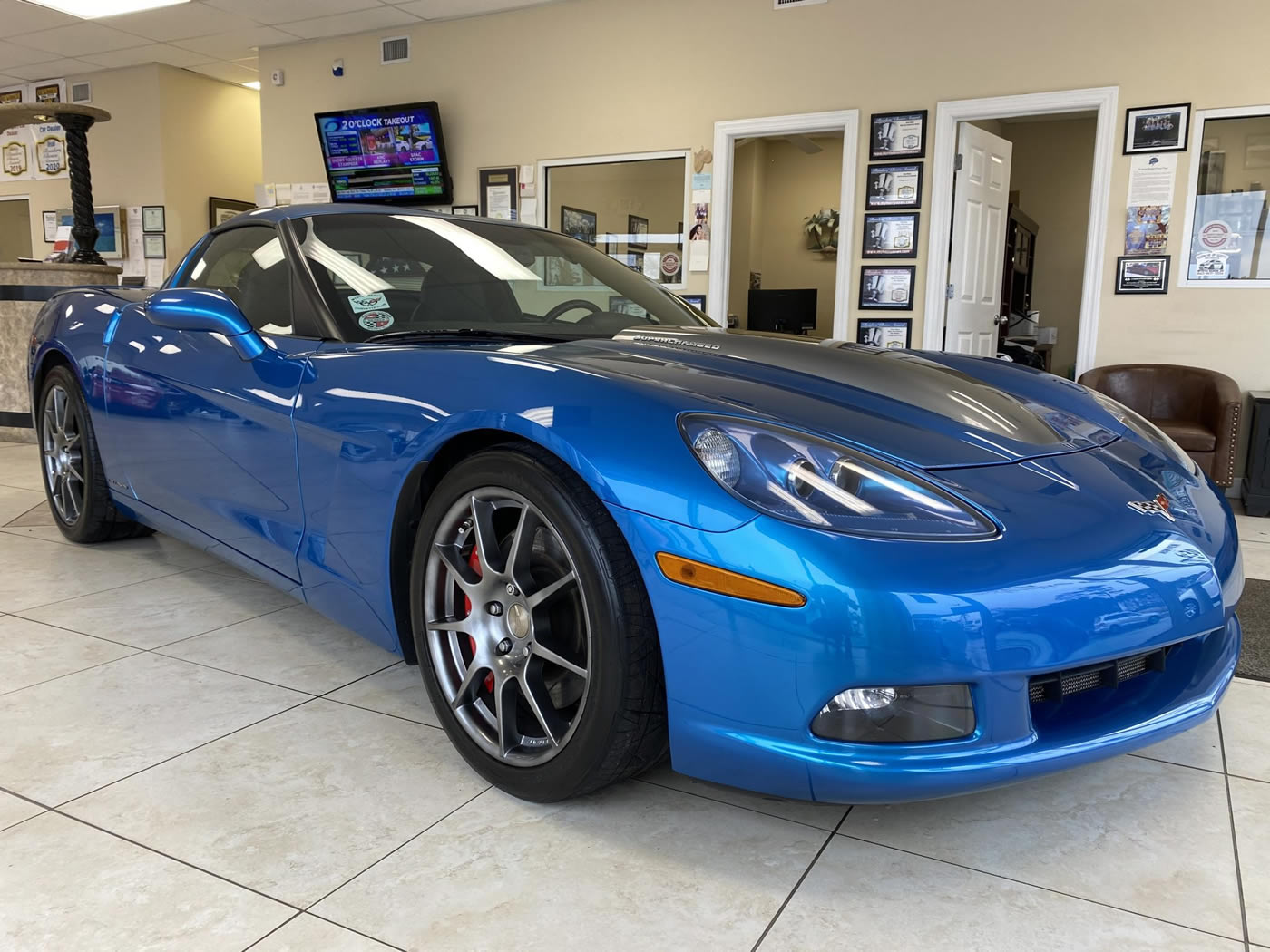 2009 Corvette Callaway SC580 in Jetstream Blue