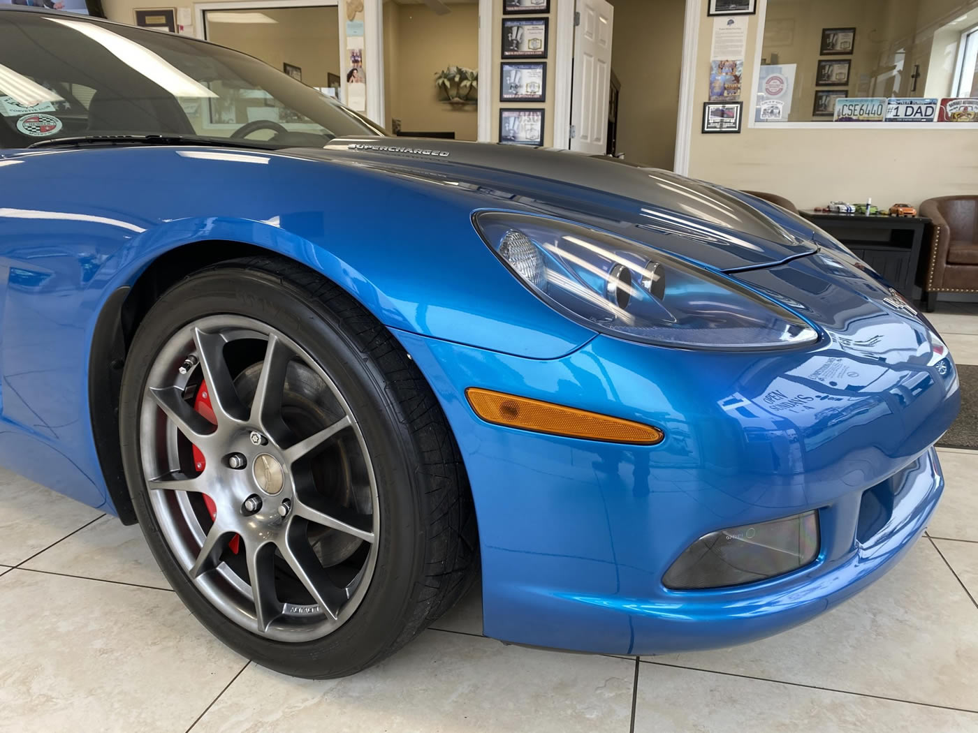 2009 Corvette Callaway SC580 in Jetstream Blue