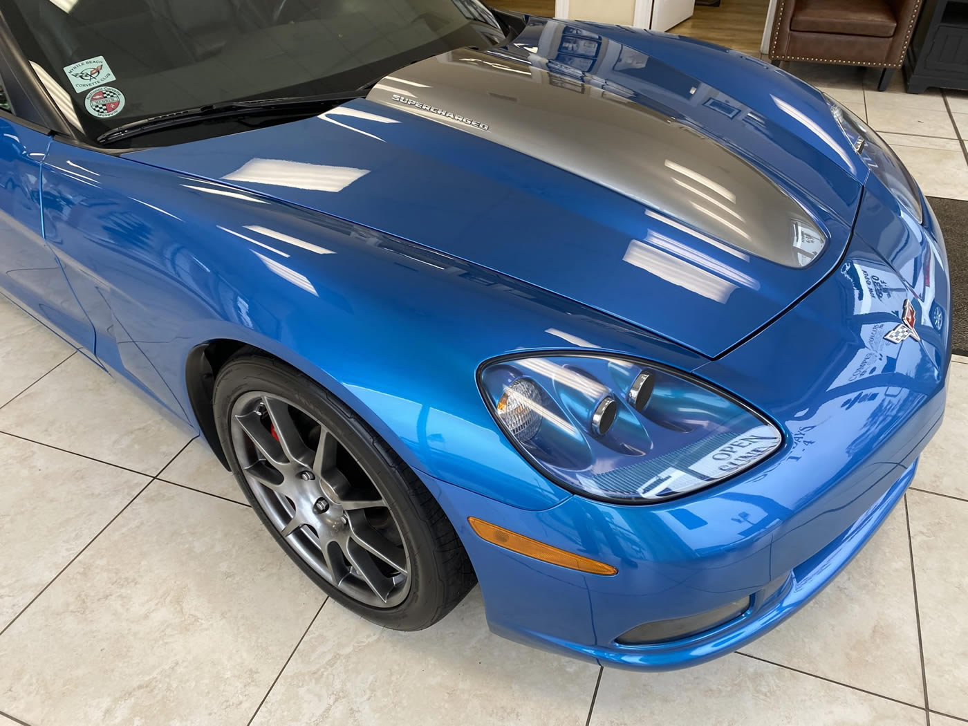 2009 Corvette Callaway SC580 in Jetstream Blue