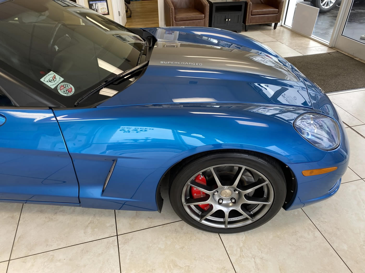 2009 Corvette Callaway SC580 in Jetstream Blue