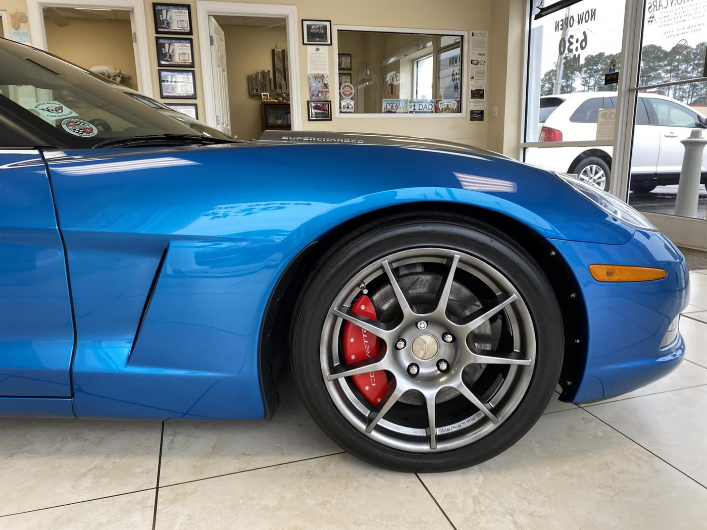 2009 Corvette Callaway SC580 in Jetstream Blue