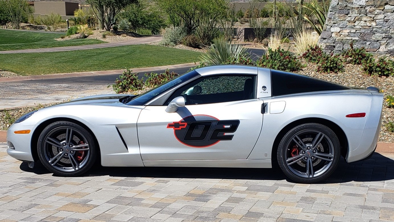 2009 Corvette CSR Coupe in Blade Silver Metallic