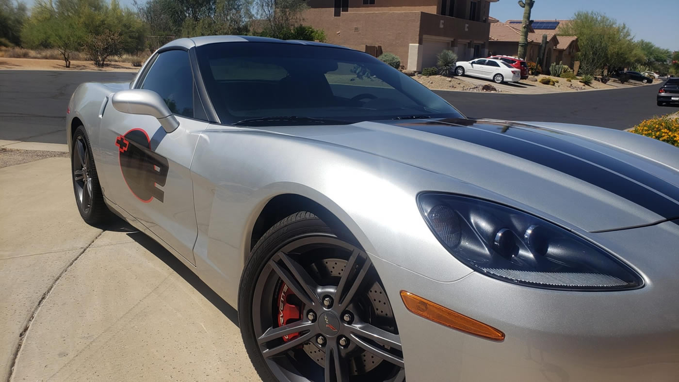 2009 Corvette CSR Coupe in Blade Silver Metallic