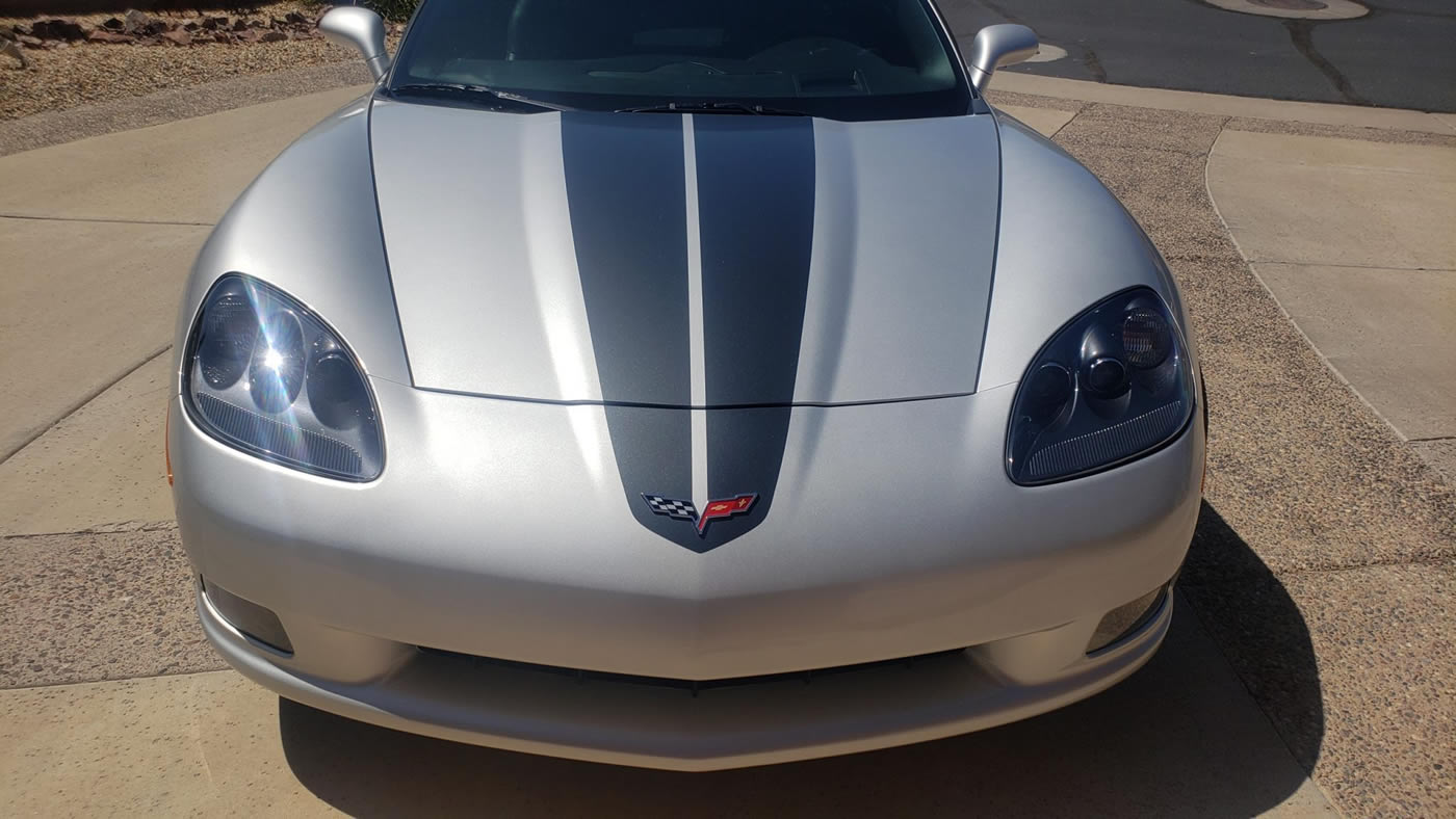 2009 Corvette CSR Coupe in Blade Silver Metallic