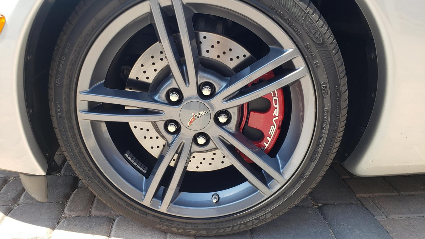 2009 Corvette CSR Coupe in Blade Silver Metallic